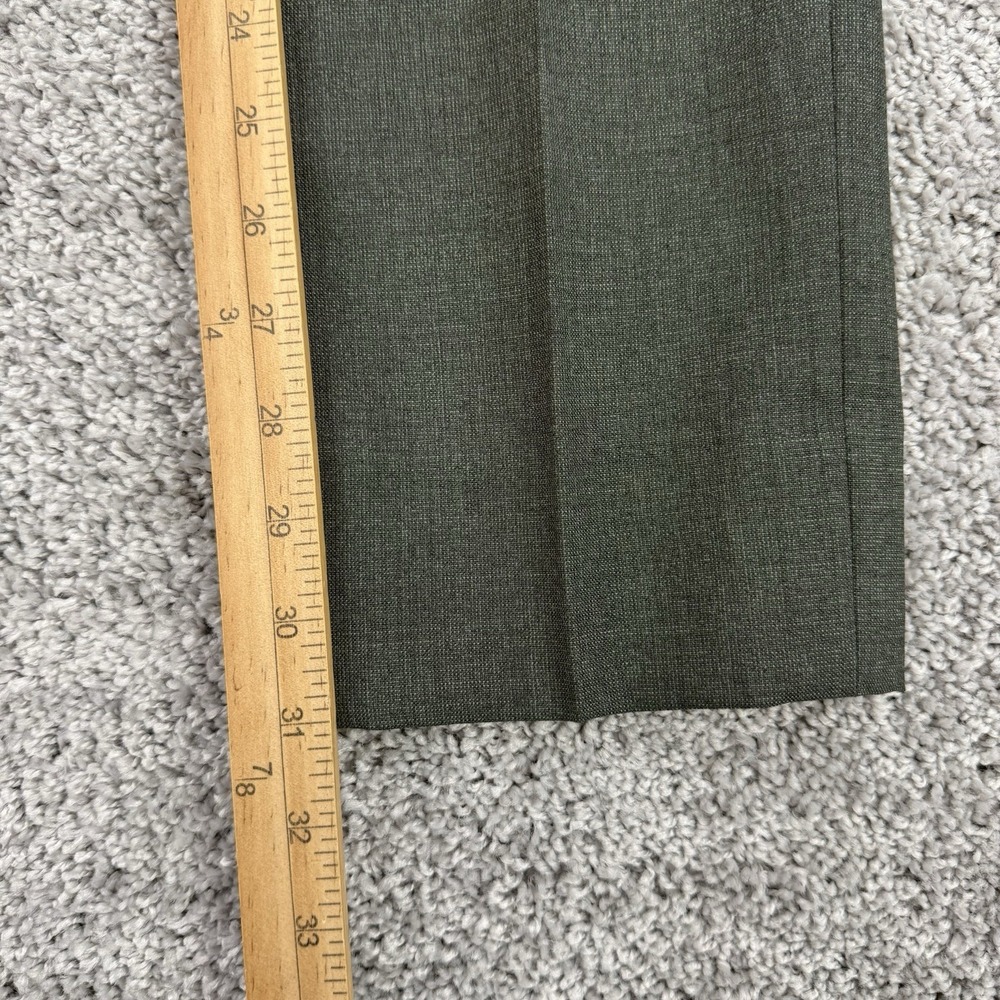 Men's Dress Pants in Dark Gray - Classic Tailored Fit - Picture 5 of 11